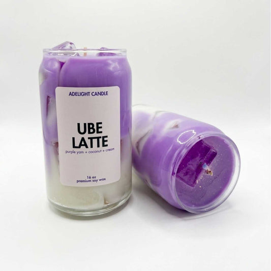 Ube Latte Drink